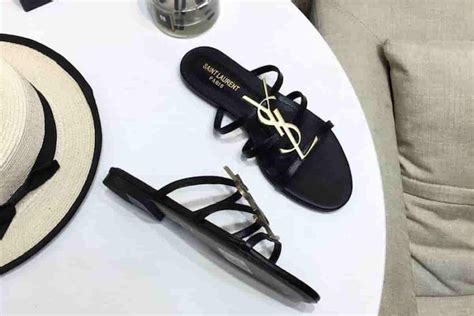 ysl jelly sandals|YSL platform sandals.